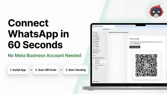 ZBOT WHATSAPP AUTOMATION screenshot