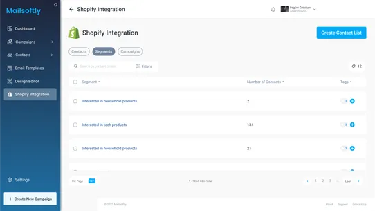Mailsoftly screenshot