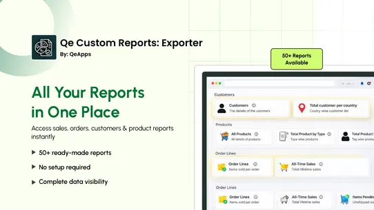 Qe Custom Reports ‑ Exporter screenshot