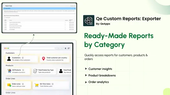Qe Custom Reports ‑ Exporter screenshot