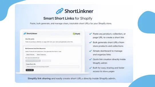 Meroxio Link Shortener screenshot
