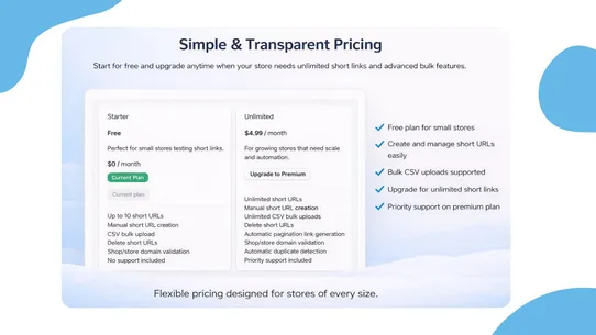 Meroxio Link Shortener screenshot