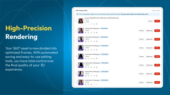 ProductSpin AI – 360º Showcase screenshot