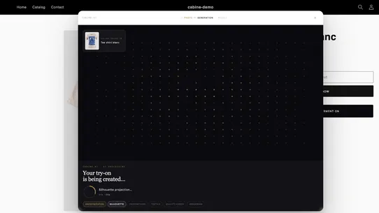 Cabine.ai screenshot