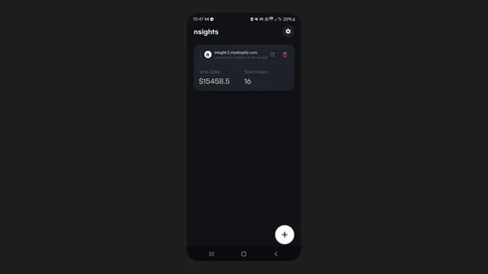 nsights screenshot