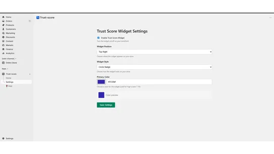 Trust‑Score screenshot