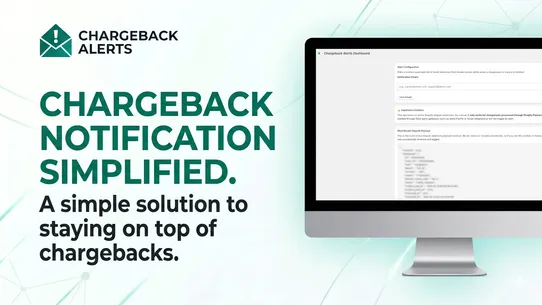 Chargeback Alerts screenshot