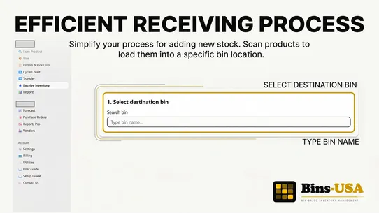 Bins‑USA screenshot