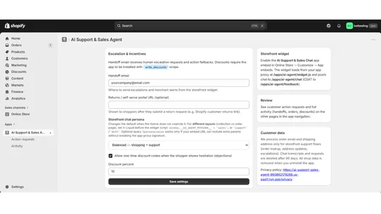 Assistora ‑ AI Sales Agent screenshot
