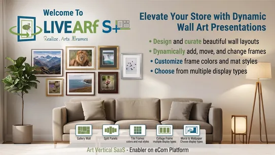LIVEARf Wall Gallery S+ screenshot