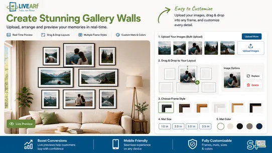 LIVEARf Wall Gallery S+ screenshot