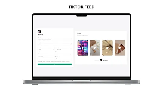 TikTok Feed screenshot