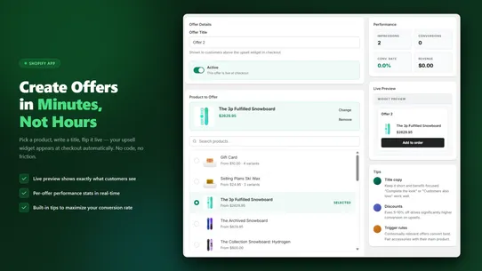 Checkout Order Booster: Upsell screenshot