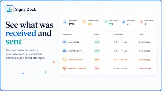 SignalDock screenshot