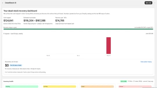 DeadStock AI by brioodev screenshot