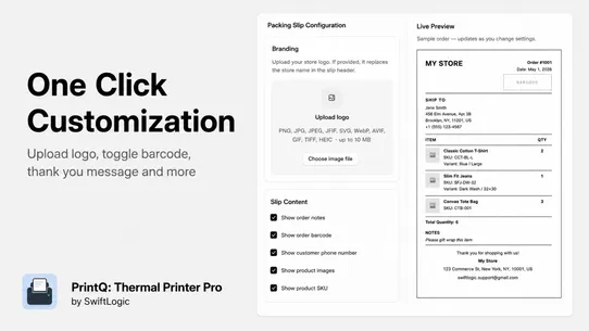 PrintQ: Thermal Printer Pro screenshot