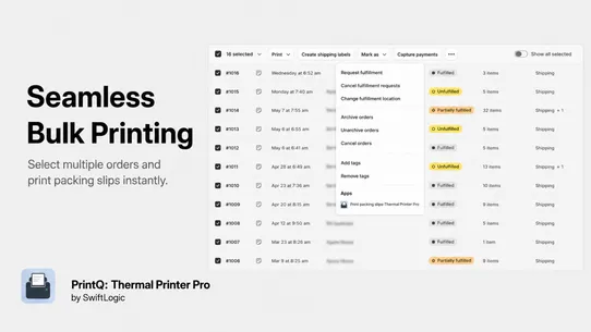 PrintQ: Thermal Printer Pro screenshot
