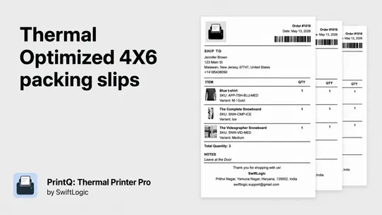 PrintQ: Thermal Printer Pro screenshot