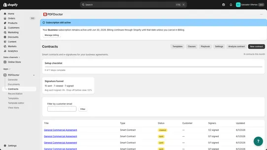 PDFDoctor: PDF Invoices &amp; VAT screenshot