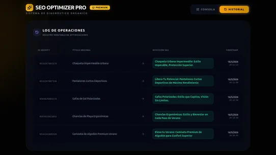 SEO‑Optimizer Pro: AI Audit screenshot