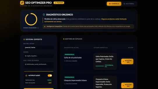 SEO‑Optimizer Pro: AI Audit screenshot