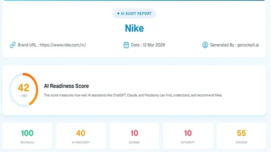 CockpitAI — AI Readiness Audit screenshot