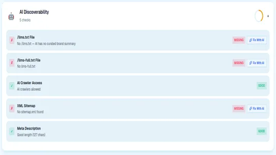 CockpitAI — AI Readiness Audit screenshot