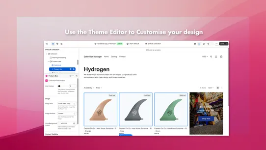 View6 Collection Feature Box screenshot