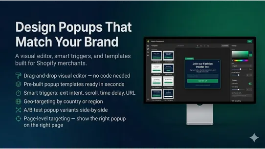 BA Email Popups &amp; Discount Pop screenshot