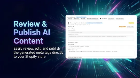 AI SEO Assistant screenshot