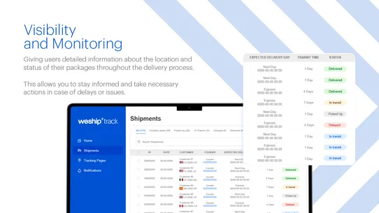 WeShip Track ‑ Order Tracking screenshot