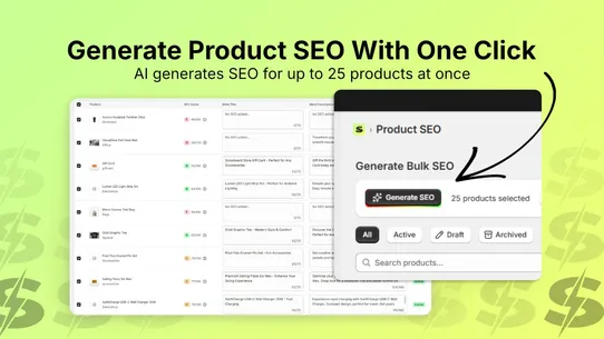 Twin Code: AI Bulk Product SEO screenshot