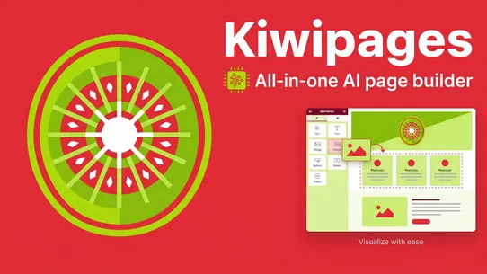 Kiwi Pages AI page builder screenshot
