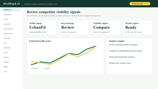 RivalWatch AI screenshot