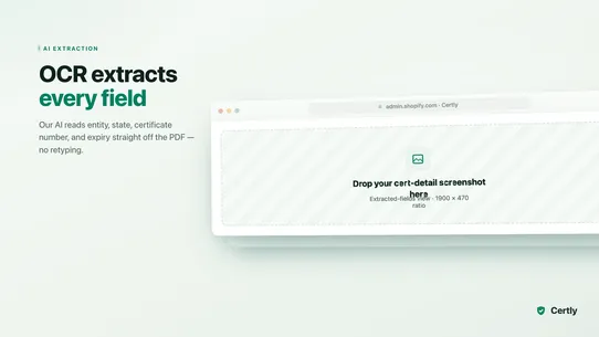 Certly — Resale &amp; Tax‑Exempt screenshot