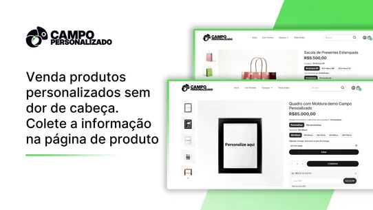 Campo Personalizado Empreender screenshot