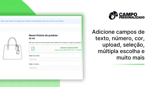 Campo Personalizado Empreender screenshot