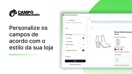 Campo Personalizado Empreender screenshot