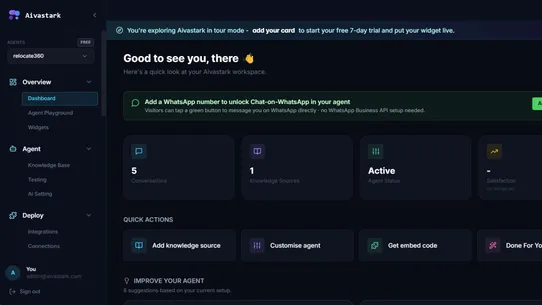 AivaStark ‑ Ai Support Agent screenshot