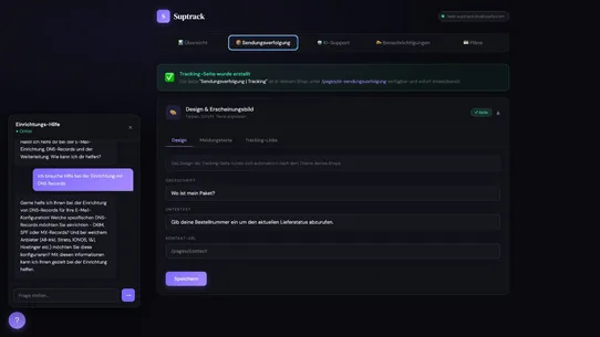 suptrack screenshot