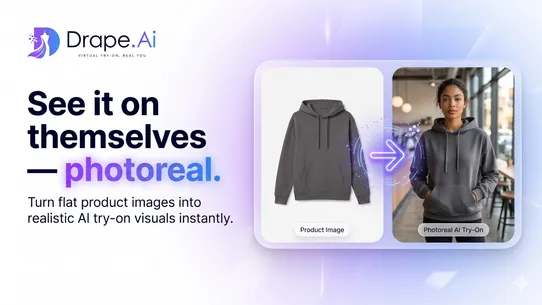 Drape AI ‑ Virtual Try On screenshot