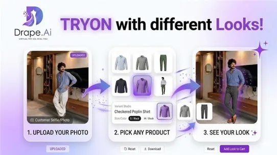 Drape AI ‑ Virtual Try On screenshot