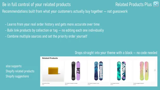 Related Products Plus screenshot