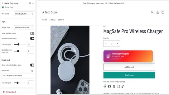 SocialPlug screenshot