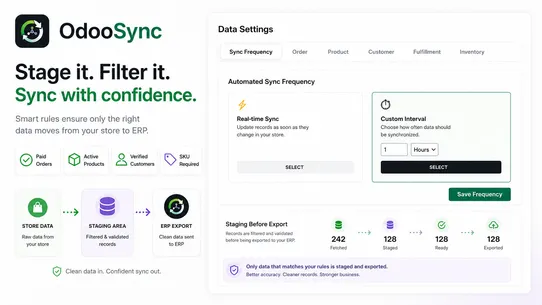 OdooSync ‑ Odoo ERP Sync screenshot