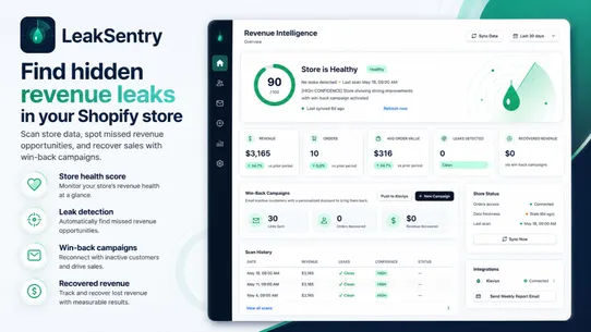 LeakSentry: Stop Revenue Leaks screenshot