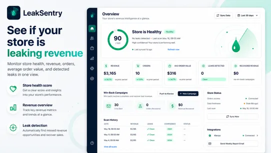 LeakSentry: Stop Revenue Leaks screenshot
