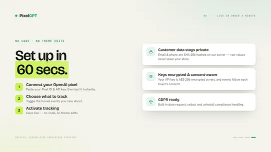 PixelGPT ‑ ChatGPT Ad Tracking screenshot