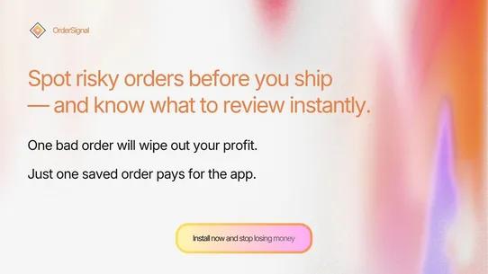 OrderSignal ‑ Margin Alerts screenshot