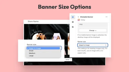 Clicky: Clickable Image Banner screenshot